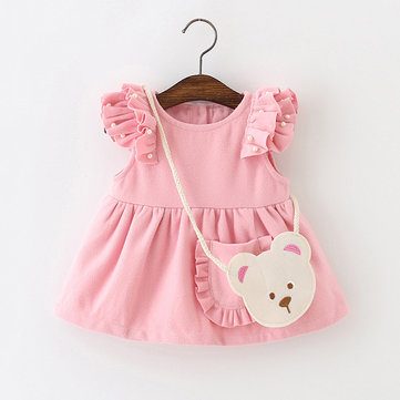 Cotton Baby Girls Thick Dresses