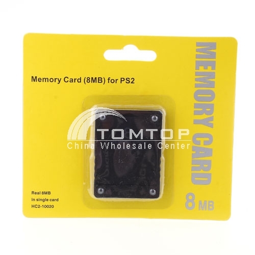 PS2 Memory Card 8Mb Black