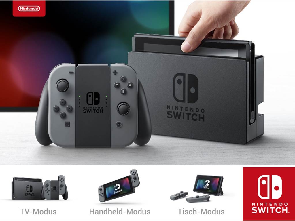 Nintendo Switch Konsole (Grau)