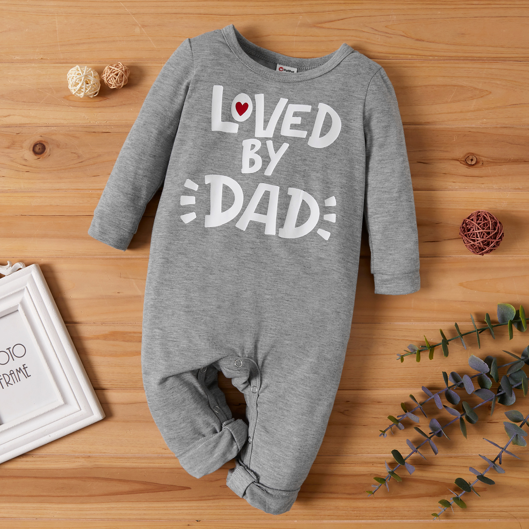 Baby Boy Casual Letter Jumpsuit