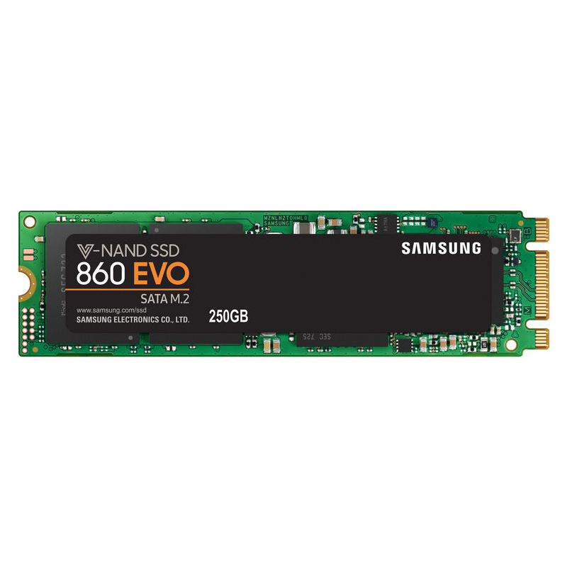 Samsung 250GB SSD 860 EVO M.2 SATA Internal Solid State Drive - 550MB/s