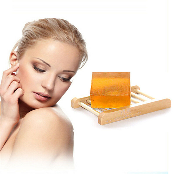 Handmade Sweet Honey Soap Facial Whitening Body Lightening Soap Deep Cleaning Bleaching Kojic Soap Face Care Moisturizing Skin