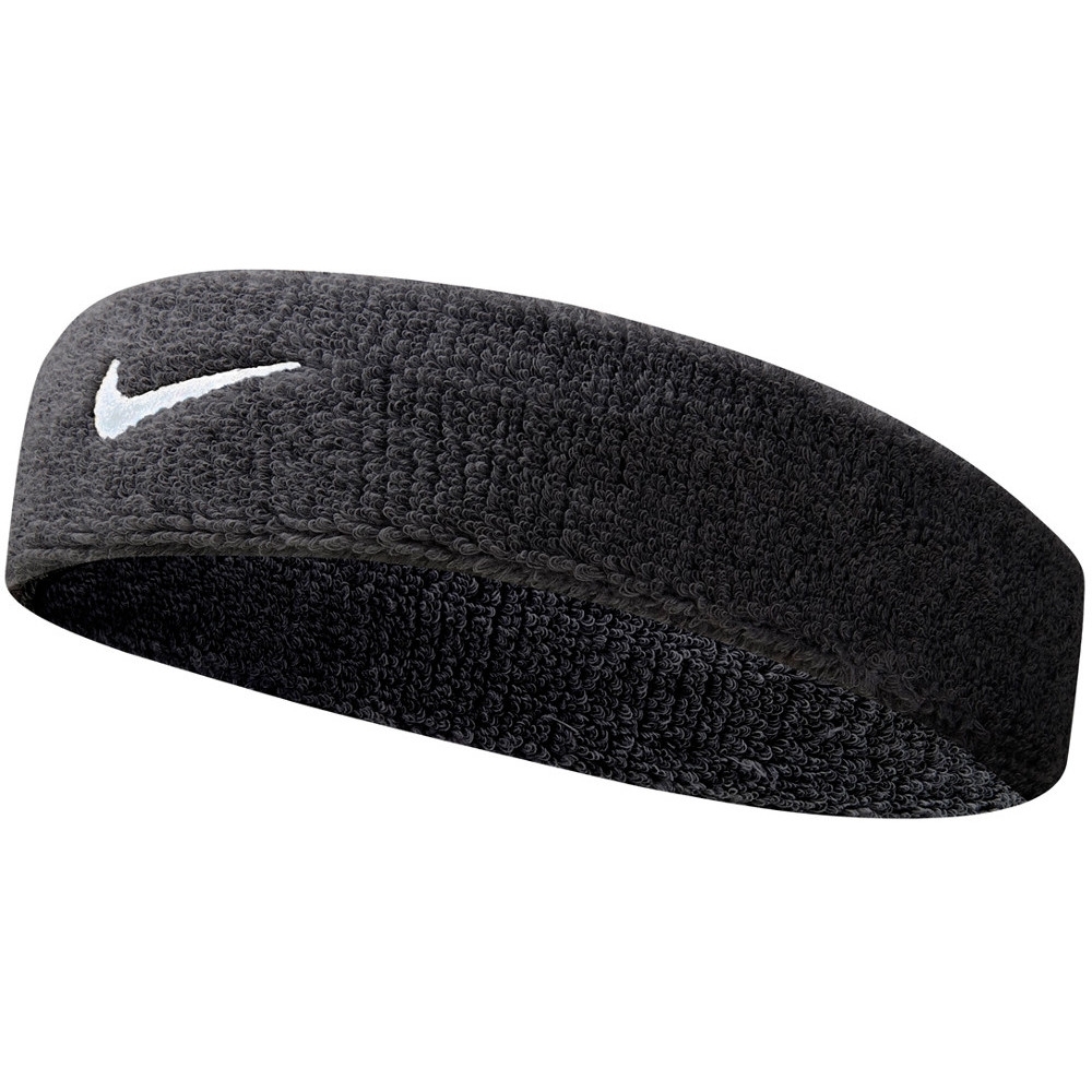 Nike Mens Swoosh Stretchy Cotton Workout Sweat Headband One Size