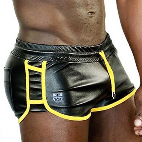TOF Delux Cruise Short - Black - Yellow S
