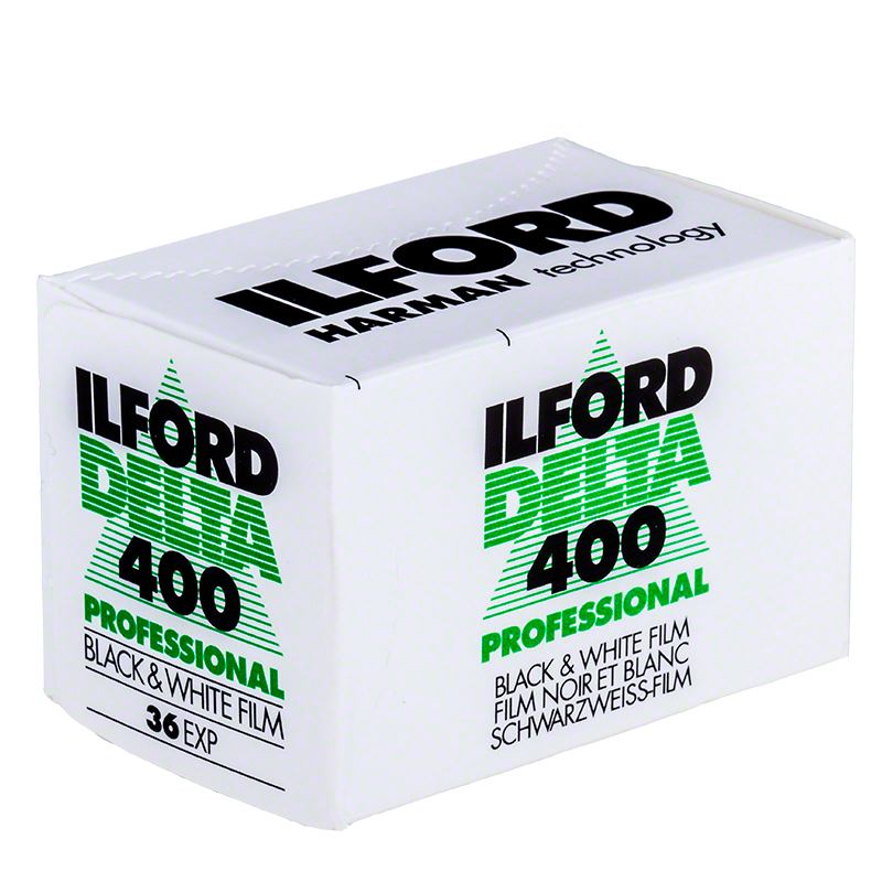 Ilford Delta Professional 400 ASA 35mm Black and White Print Film 135-36 Exp