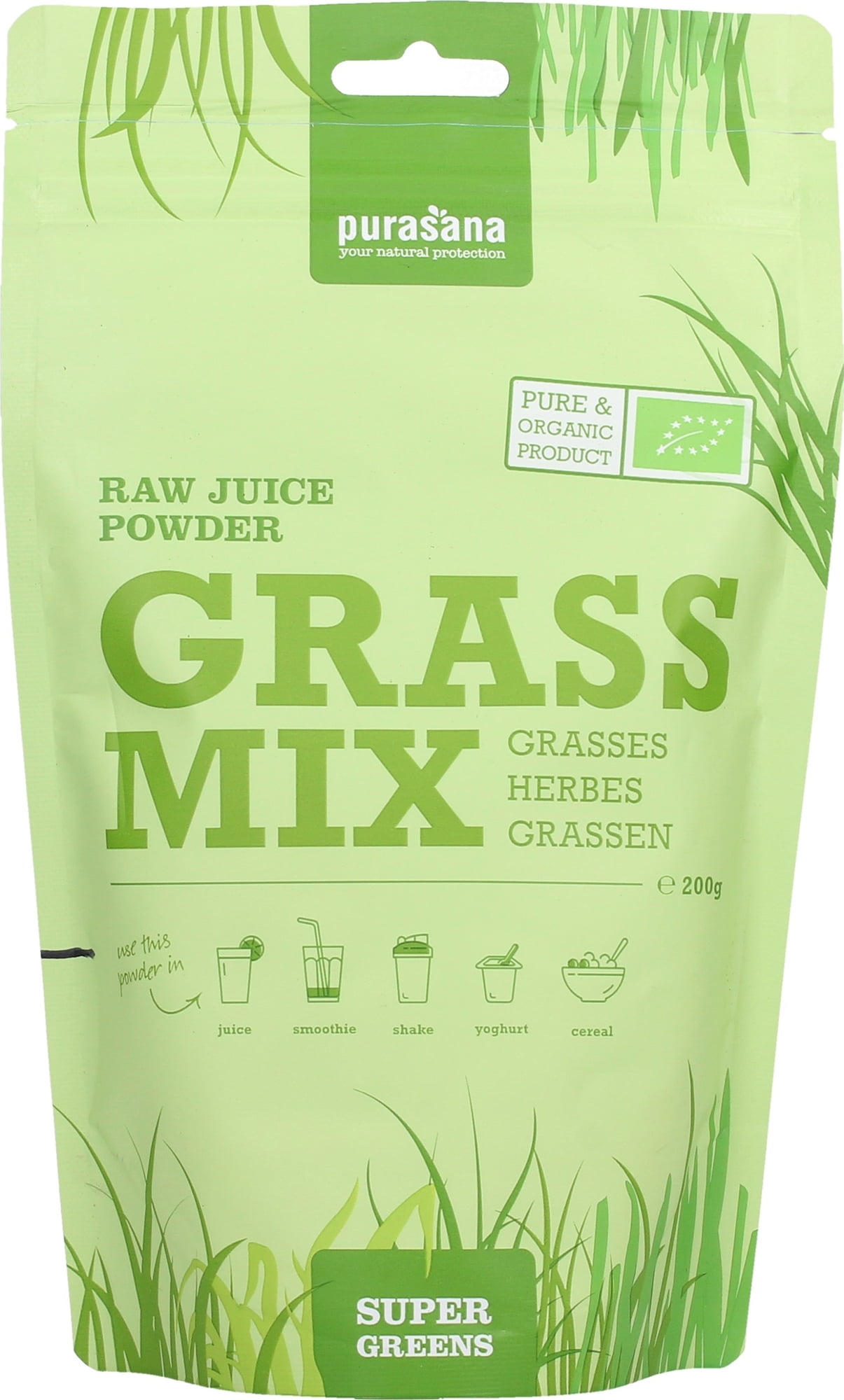 Purasana BIO Grass Mix Saftpulver