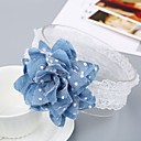 Bébé Para Meninas Doce Diário Tecido Estilo Floral Raiom Acessórios de Cabelo Azul Tamanho Único / Bandanas