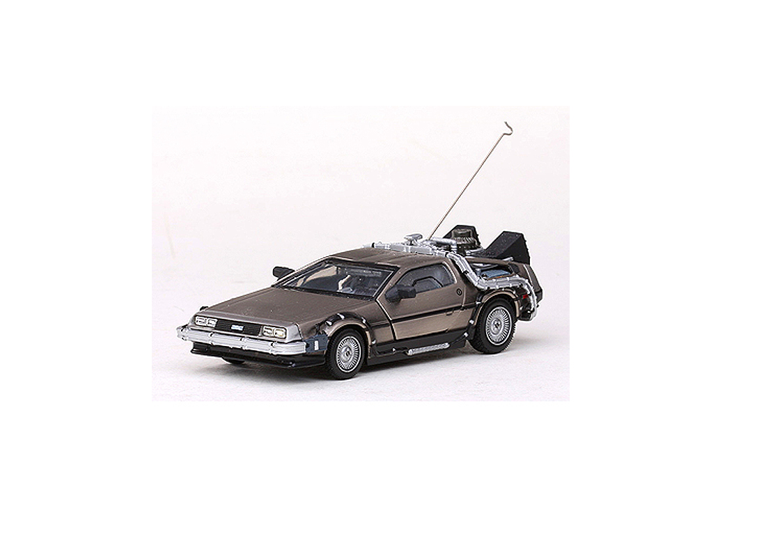 De Lorean DMC 12 from Back To The Future in Silver (1:43 scale by Vitesse 24012)