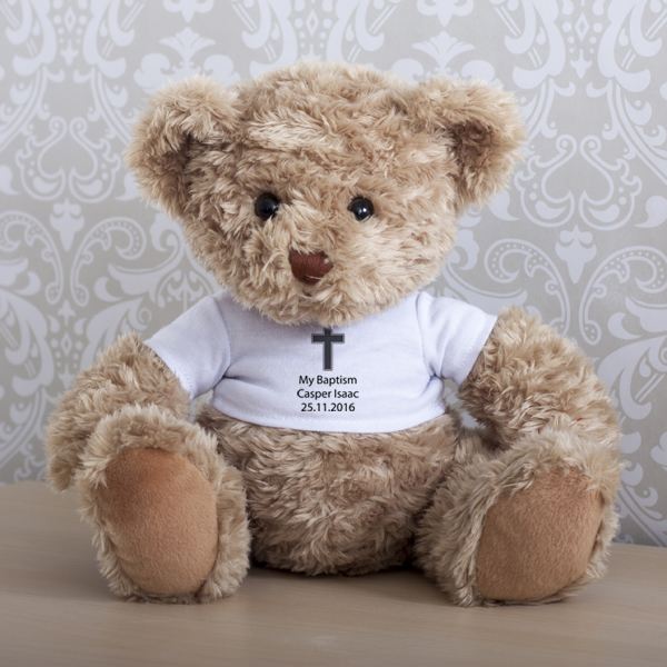 Personalised Baptism Teddy Bear