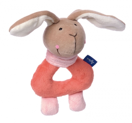 Sigikid 41861 Greifling Hase lachs Blue Collection