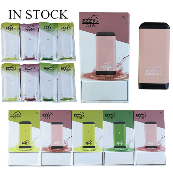Hot Ezzy Air Disposable Vape Pens ezzy Starter 2.7ml Pod Atomizers Empty Packaging Vape Cartridges EZZY AIR in Stock