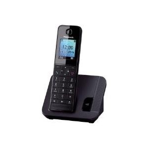 Panasonic KX TGH210 - Schnurlostelefon mit Rufnummernanzeige - DECT\GAP - Schwarz (KX-TGH210GB)