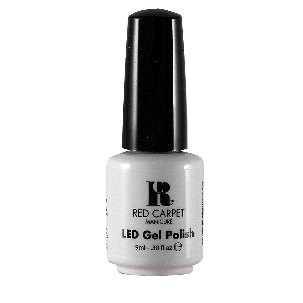 red carpet manicure gel polish - white hot 9ml