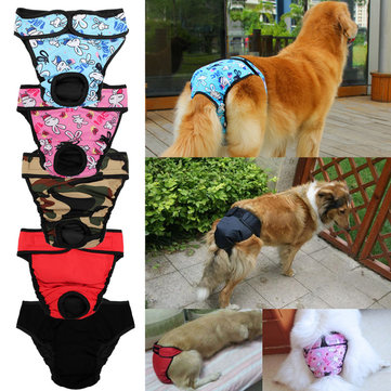 Reusable Washable Dog Pets Diaper Physiological Pants