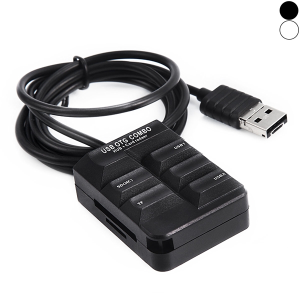 1,2 m Kabel SD / TF / Micro SD USB-Kartenleser OTG HUB f¨¹r Samsung Galaxy S3 / S4 / S5 / Note 2/3