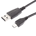 Cable cargador para PS4 (Negro)