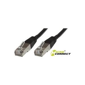 MicroConnect - Netzwerkkabel - RJ-45 (M) bis RJ-45 (M) - 20 m - FTP - CAT 5e - Schwarz