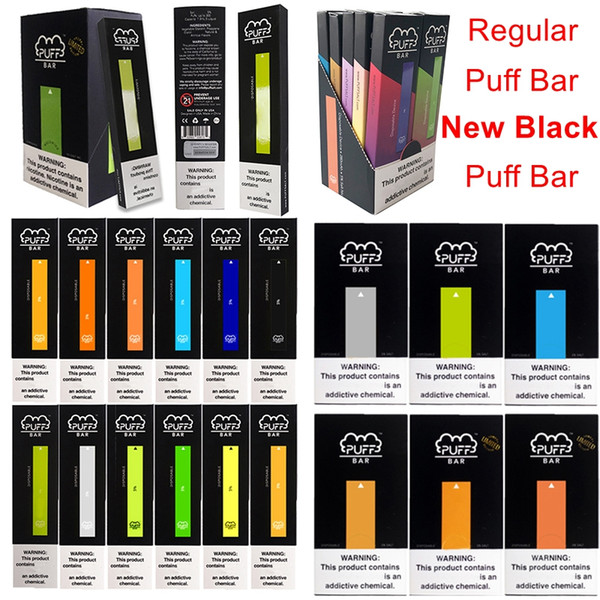 Hot New Puff Bar Disposable Pen Vape Device Kit with Security Code 280mah Vape Battery 1.3ml Cartridges Puff Bars Pre-filled Pod Kits