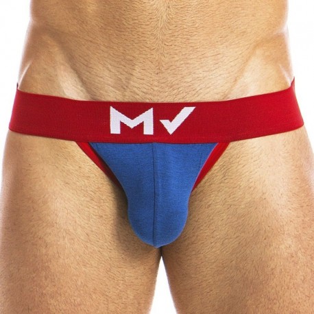 Modus Vivendi Otter Bottomless Tanga Brief - Blue M