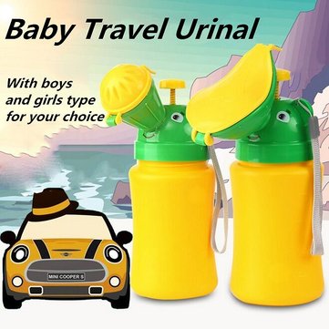 Portable Urinal Toilet Potty Training Baby Car Travel Pee