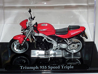 Triumph 955 Speed Triple Diecast Model Motorcycle