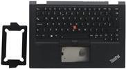 Lenovo Chicony - Ersatztastatur Notebook - mit Trackpoint, UltraNav - hinterleuchtet - QWERTZ - GB - mit obere Abdeckung - für ThinkPad X13 Yoga Gen 1 20SX, 20SY (5M10Y85880)