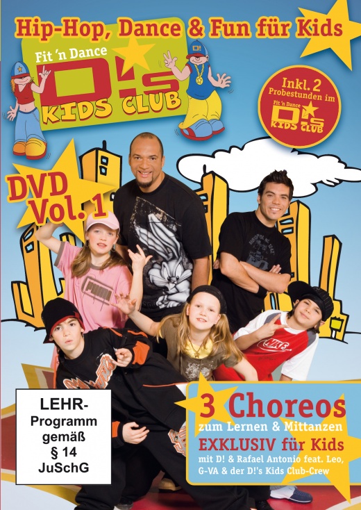 D! s Kids Club Vol.1  Hip-Hop, Dance & Fun für Kids