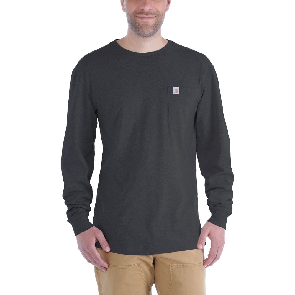 Carhartt Mens Maddock Graphic Logo Tool Long Sleeve T-Shirt L - Chest 42-44' (107-112cm)