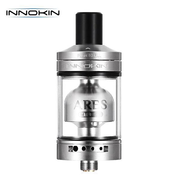 Authentic Innokin Ares 5ML MTL RTA Rebuildable Tank Atomizer 24mm - Silvery SS Stainless Steel