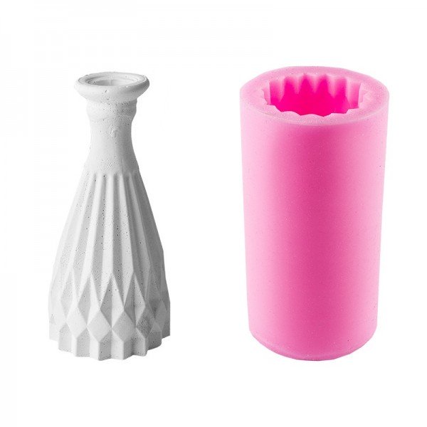 Silikon-Form, Vase 1, 10,8cm x 4,8cm
