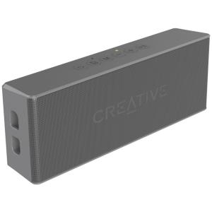 Creative MUVO 2 - Lautsprecher - tragbar - kabellos - Bluetooth - Grau