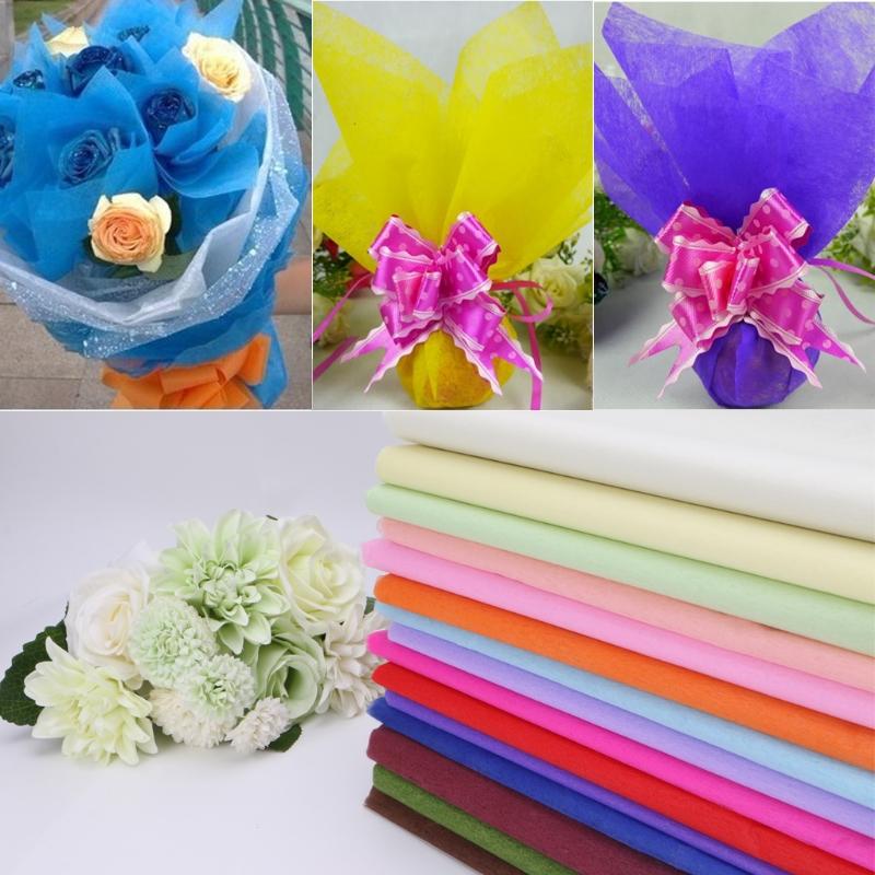 86pcs Tissue Paper 50x50cm Gift Wrap Wedding Birthday Party Supplies flower decor