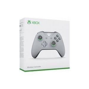 Microsoft Xbox Wireless Controller - Game Pad - drahtlos - Bluetooth - Grau, grün - für PC, Microsoft Xbox One, Microsoft Xbox One S, Microsoft Xbox One X