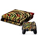 consola PS4 cubierta etiqueta protectora adhesivo controlador de la piel