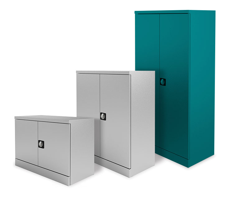 Silverline Verdigris Storage Cupboard 1830mm Assembled