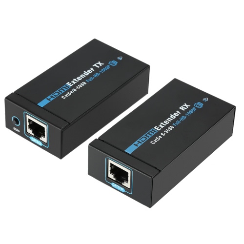 ANQ-E60 60M HD Extender 1080p 3D HD Transmitter Receiver over Cat 5e/6 RJ45 Ethernet Converter