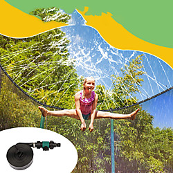 Trampoline Sprinkler Trampoline Spray Sprinkler Game Toys Water Toys Trampoline Accessories Funny Summer Sports Outdoor Water Park Boys and Girls
