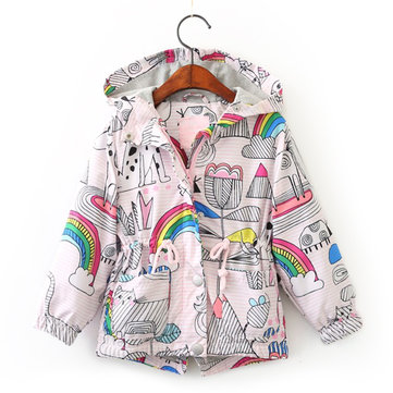 Rainbow Print Girls Clothes