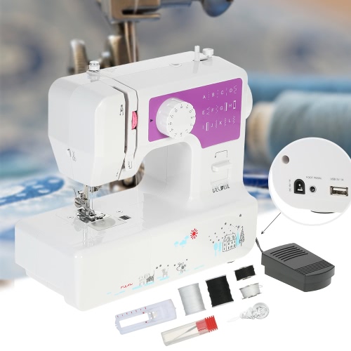 Decdeal Multifunctional Electric Household 2-Speed Sewing Machine