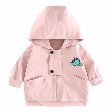 Cartoon Spring Baby Girl Coat
