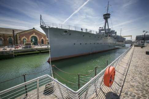 HMS Caroline + Titanic Belfast + SS Nomadic