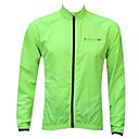 Realtoo Unisex  Breathable Anti UV Waterproof Summer Fluorescence Green Long Sleeve Cycling Jackets