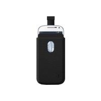 Belkin Pocket Case - Tasche für Mobiltelefon - Schwarz - für Samsung GALAXY S4 Mini