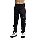 Realtoo Unisex Winter Waterproof And Warterproof Fleeced Thermal Cycling Pants Without padding