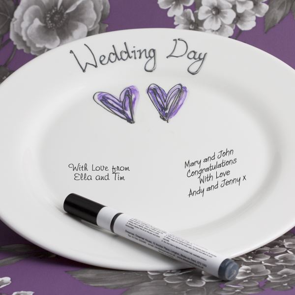Wedding Guests Signature Plate