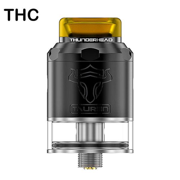 Authentic Thunderhead Creations Tauren BF RDTA Rebuildable Dripping Tank Atomizer - SS-Black