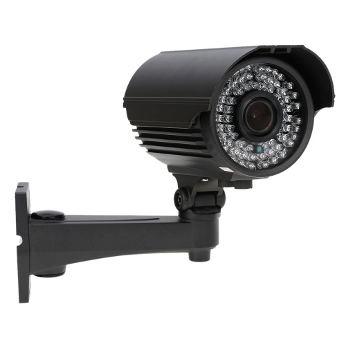 KKmoon® TP-E225iRE cámara impermeable al aire libre del CCTV 1/3 Sony CMOS 1200TVL 72IR LED IR-CUT 2,8 ~ 12 mm Zoom Varifocal