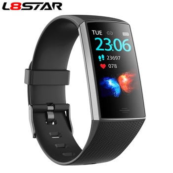 L8star Smart Bracelet Multi-Sport Blood Pressure Heart Rate Monitor Pedometer Fitness Tracker Smart Clock Man Women Wristband