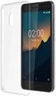 Nokia Slim Crystal Case CC-120 - Hintere Abdeckung für Mobiltelefon - Thermoplastisches Polyurethan (TPU) - durchsichtig - für Nokia 2.1