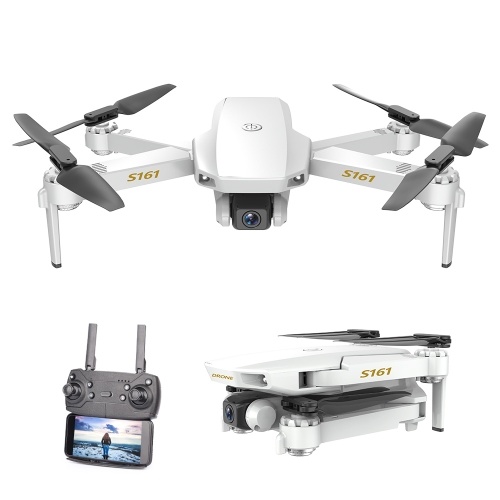 CSJ S161 Mini Pro Drone 4K Caméra Positionnement de Flux Optique Quadricoptère RC